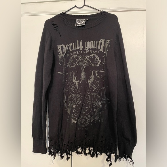 Killstar Occult Youth Sweater - Picture 1 of 2